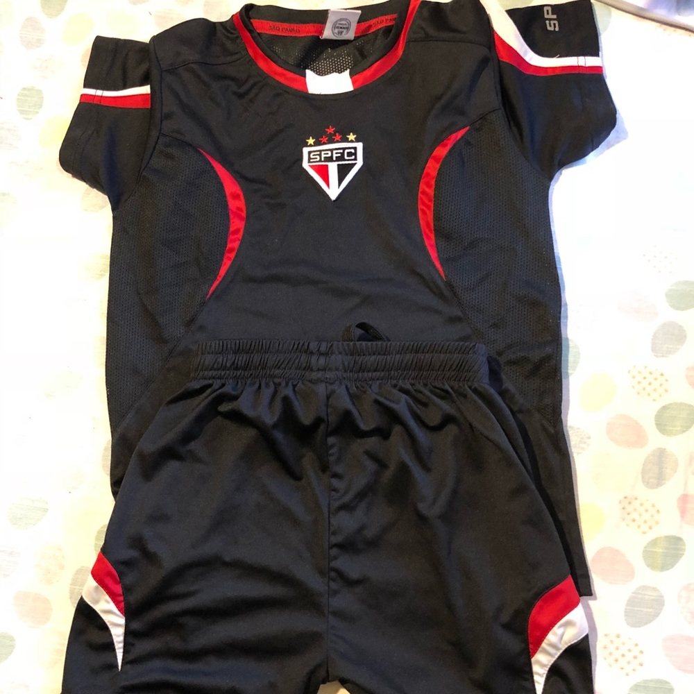 Official São Paulo soccer uniform, imported Brazil